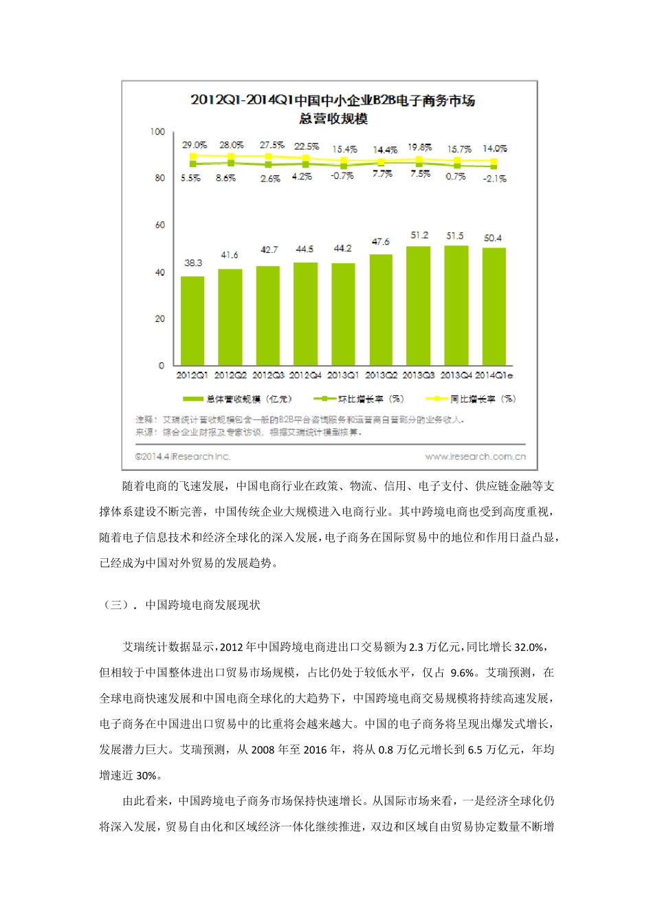 浅谈跨境电子商务_第3页