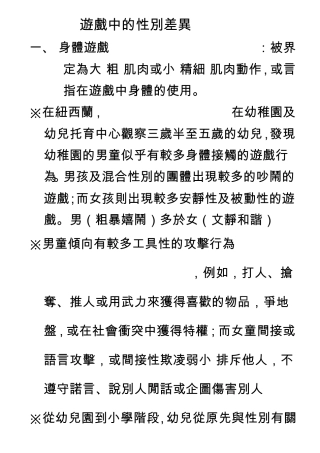 游戏中的性别差异