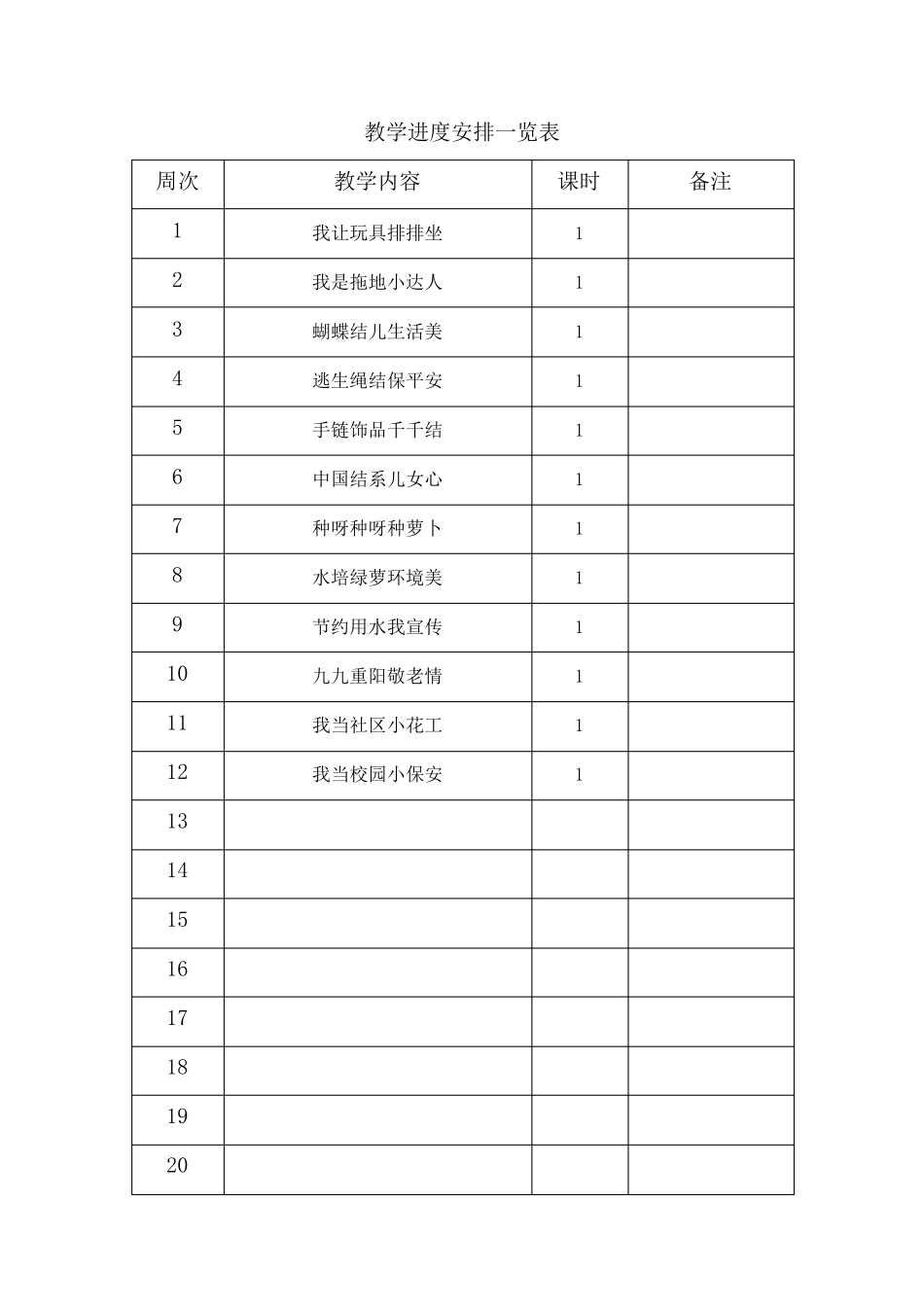 湖北三年级劳动备课_第2页