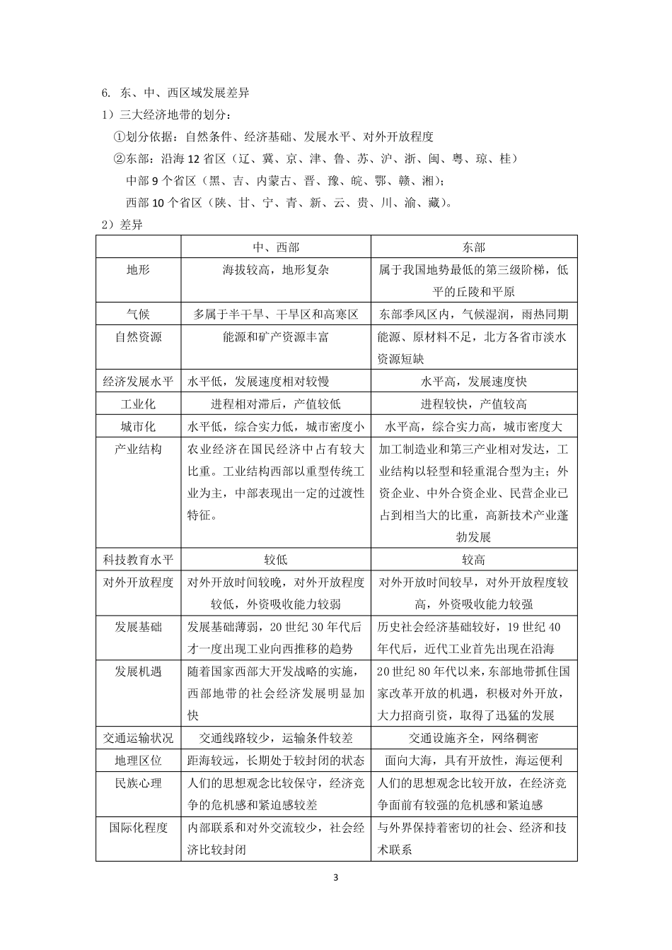 湘教版高中地理必修三第二章知识点总结_第3页