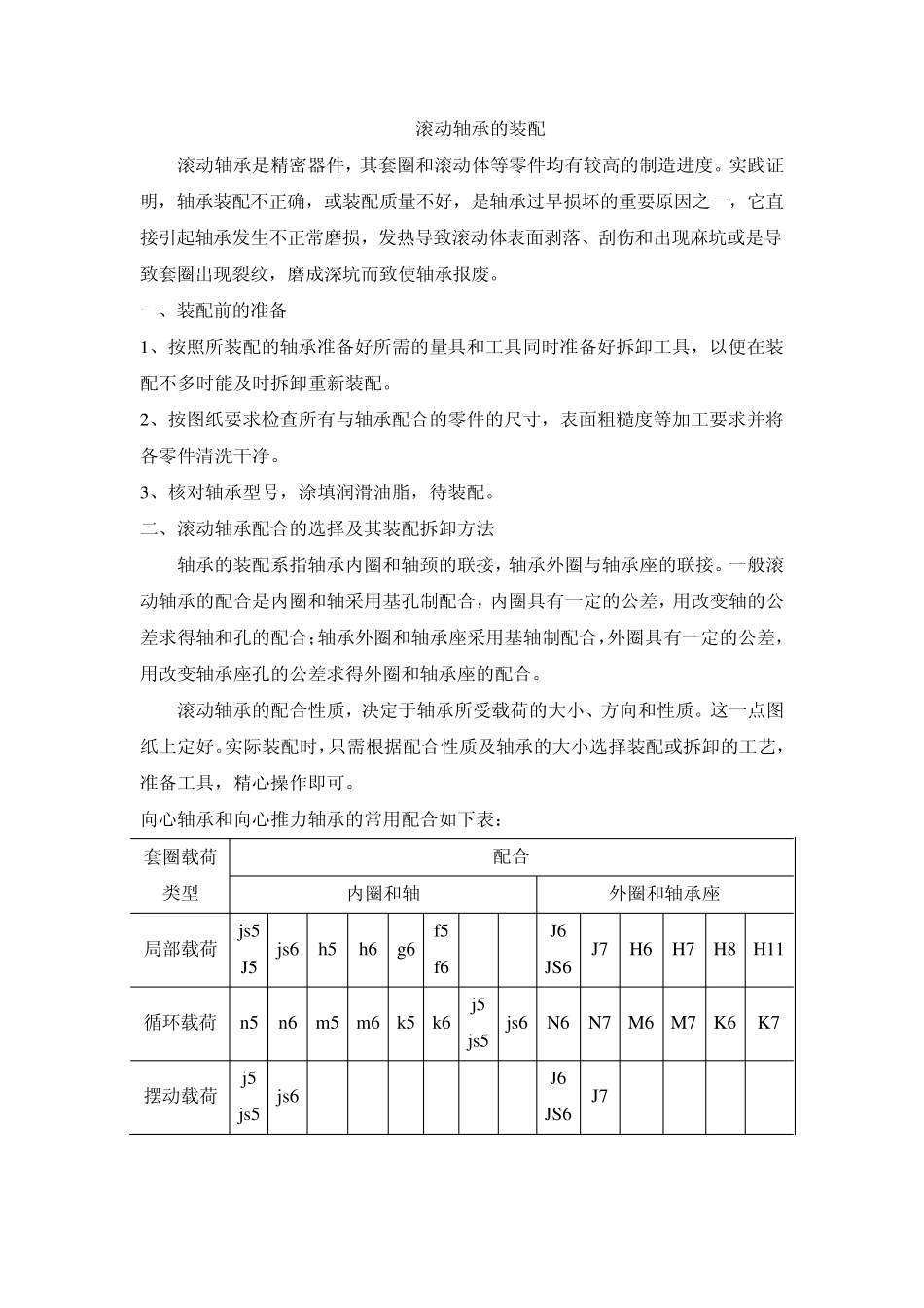 滚动轴承的装配_第1页