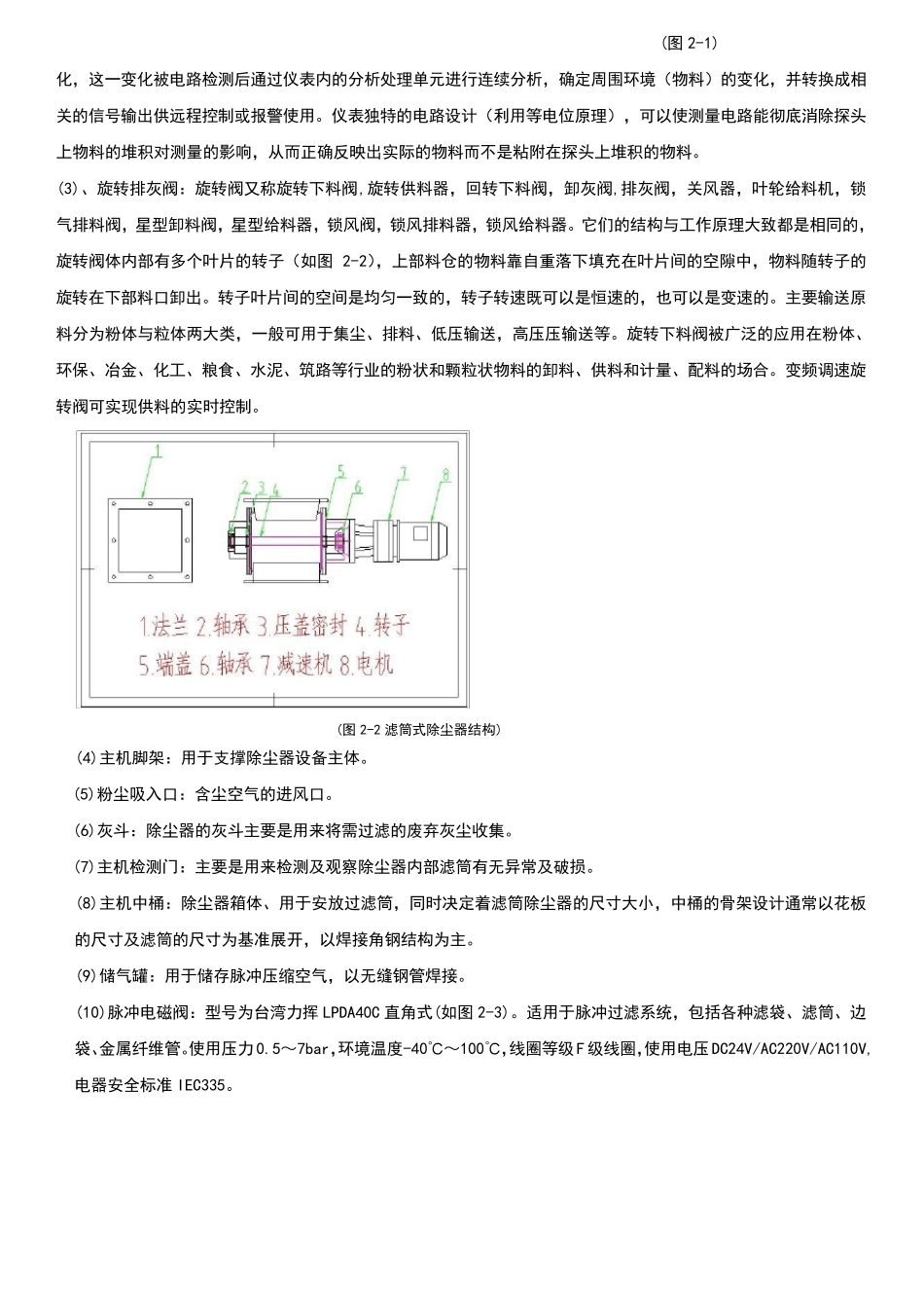 滤筒除尘器工作原理及说明_第2页