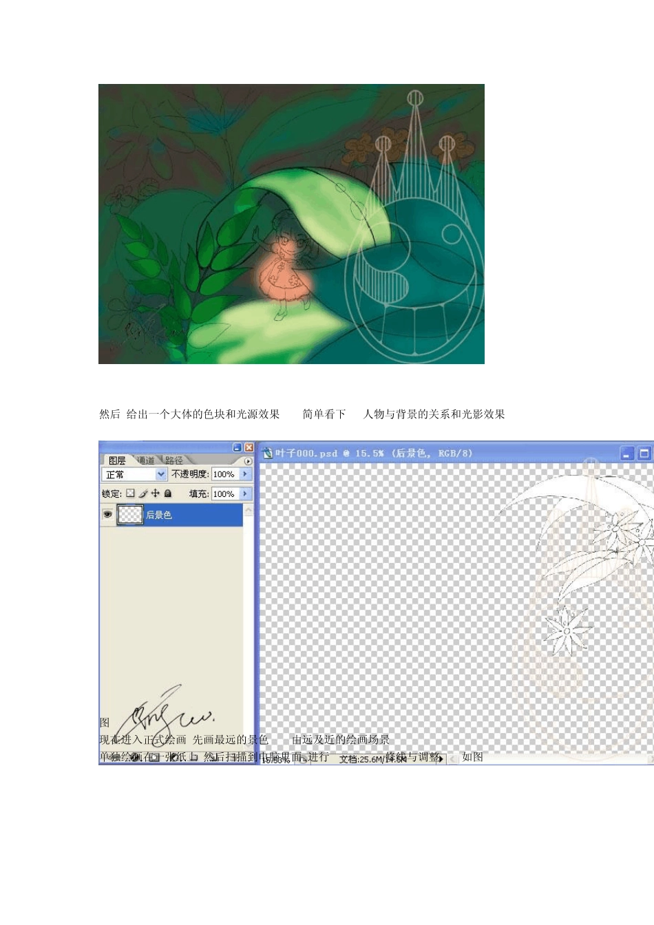漫画的背景与场景的绘画教程_第2页