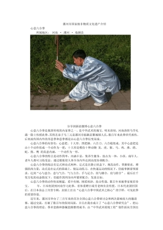 漯河市国家级非物质文化遗产介绍