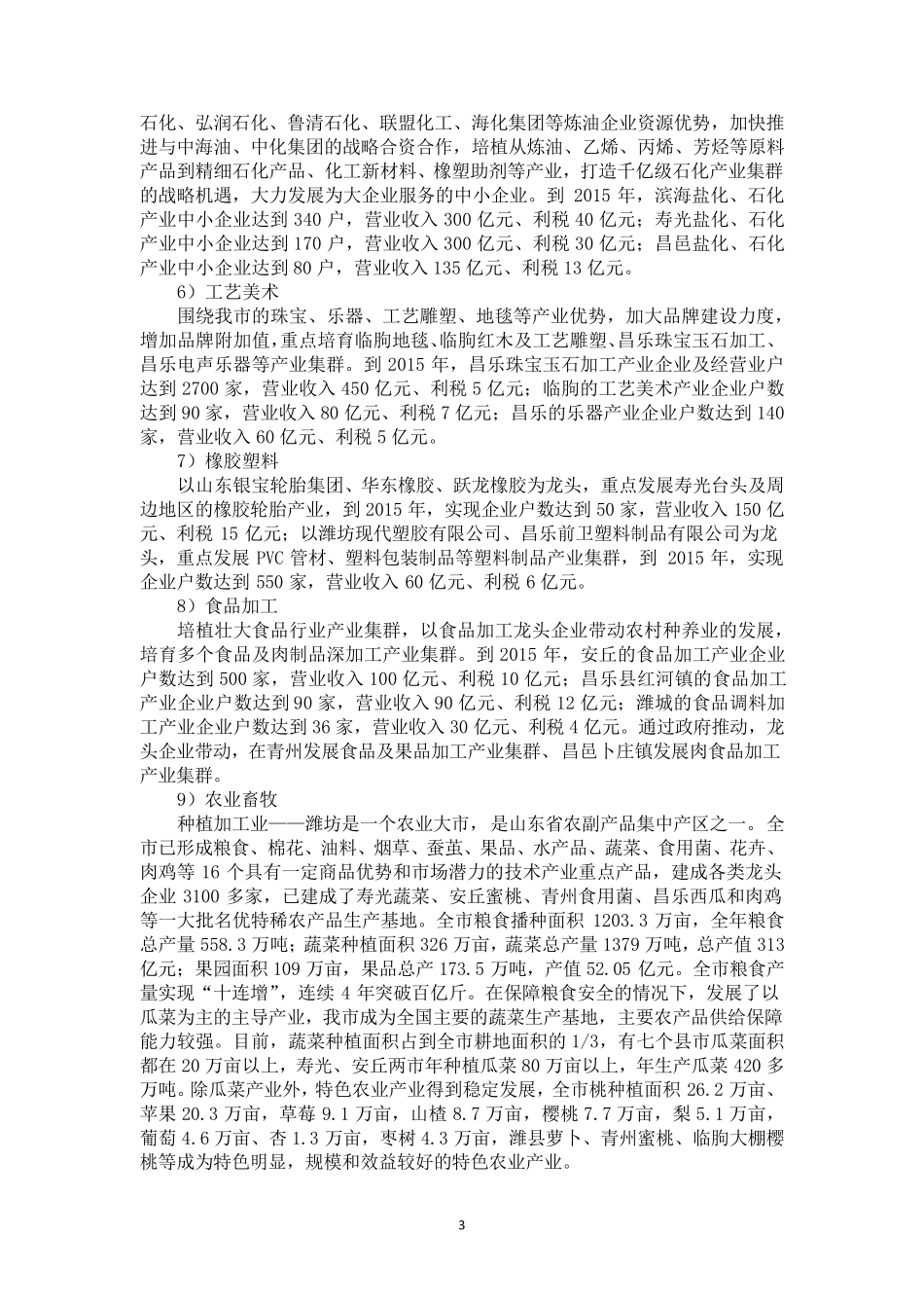 潍坊优势产业简介_第3页