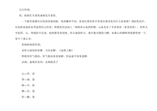 潘毅中医基础理论课堂笔记