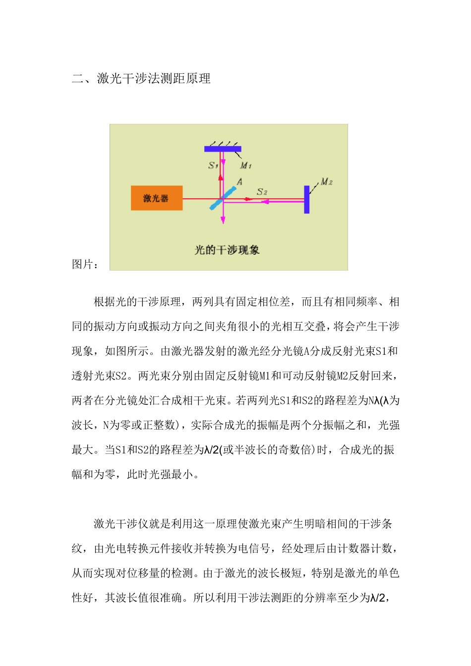激光干涉仪检测方法_第3页