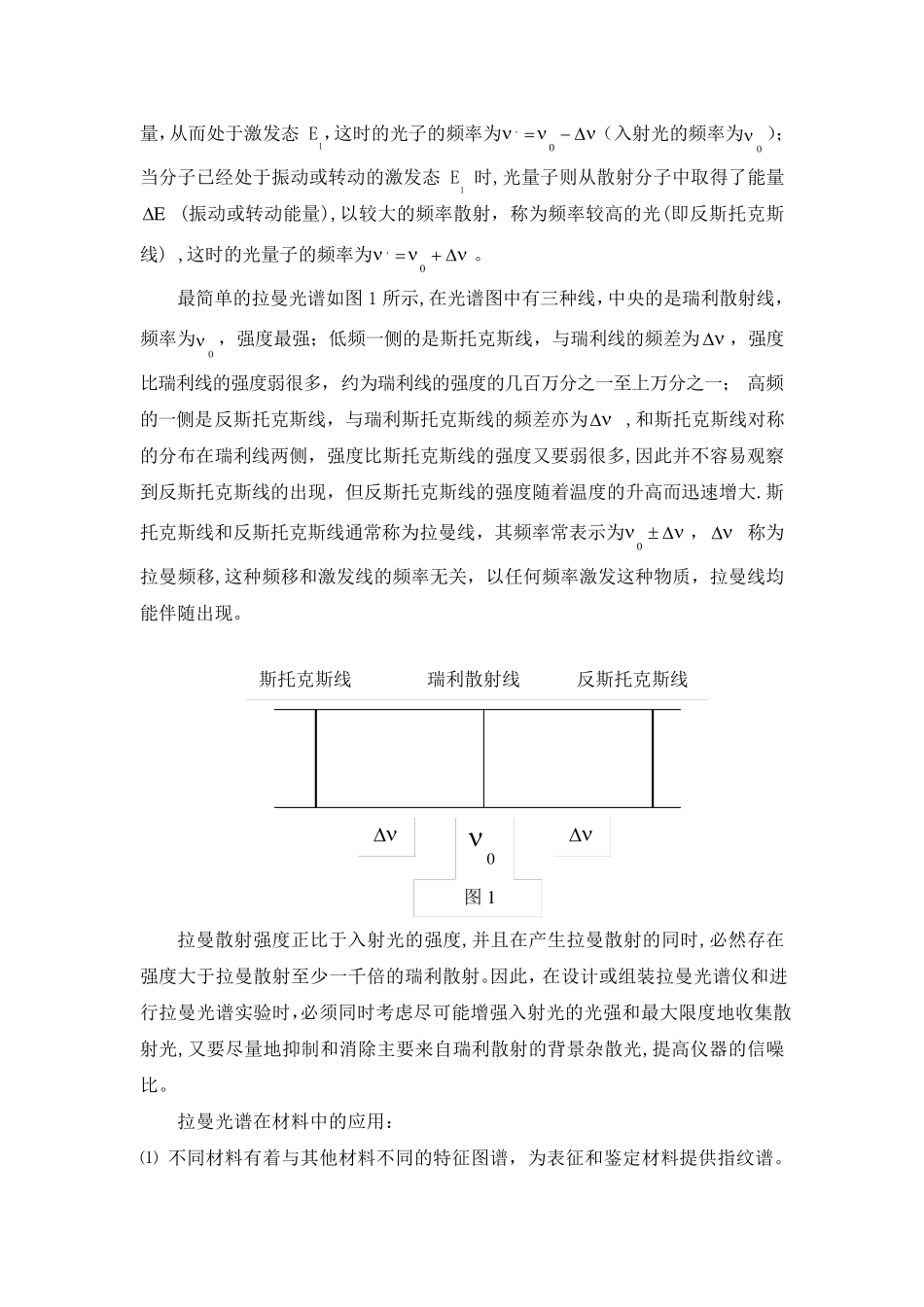 激光拉曼光谱仪实验报告_第2页