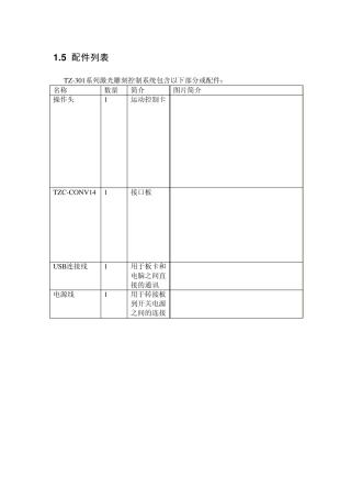 激光雕刻切割控制系统TL301接线图