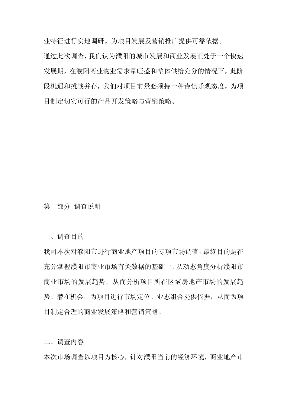 濮阳·天街商业市场调研报告_第3页