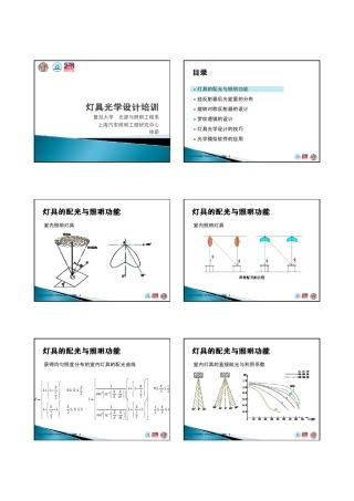灯具设计课程