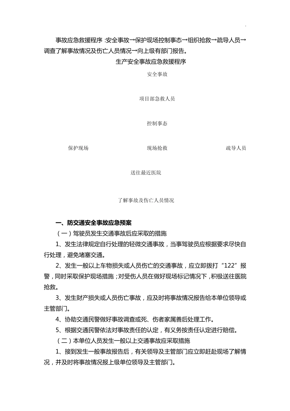 灰渣运输应急处理方案_第1页