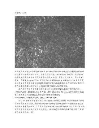 灰铁基体组织