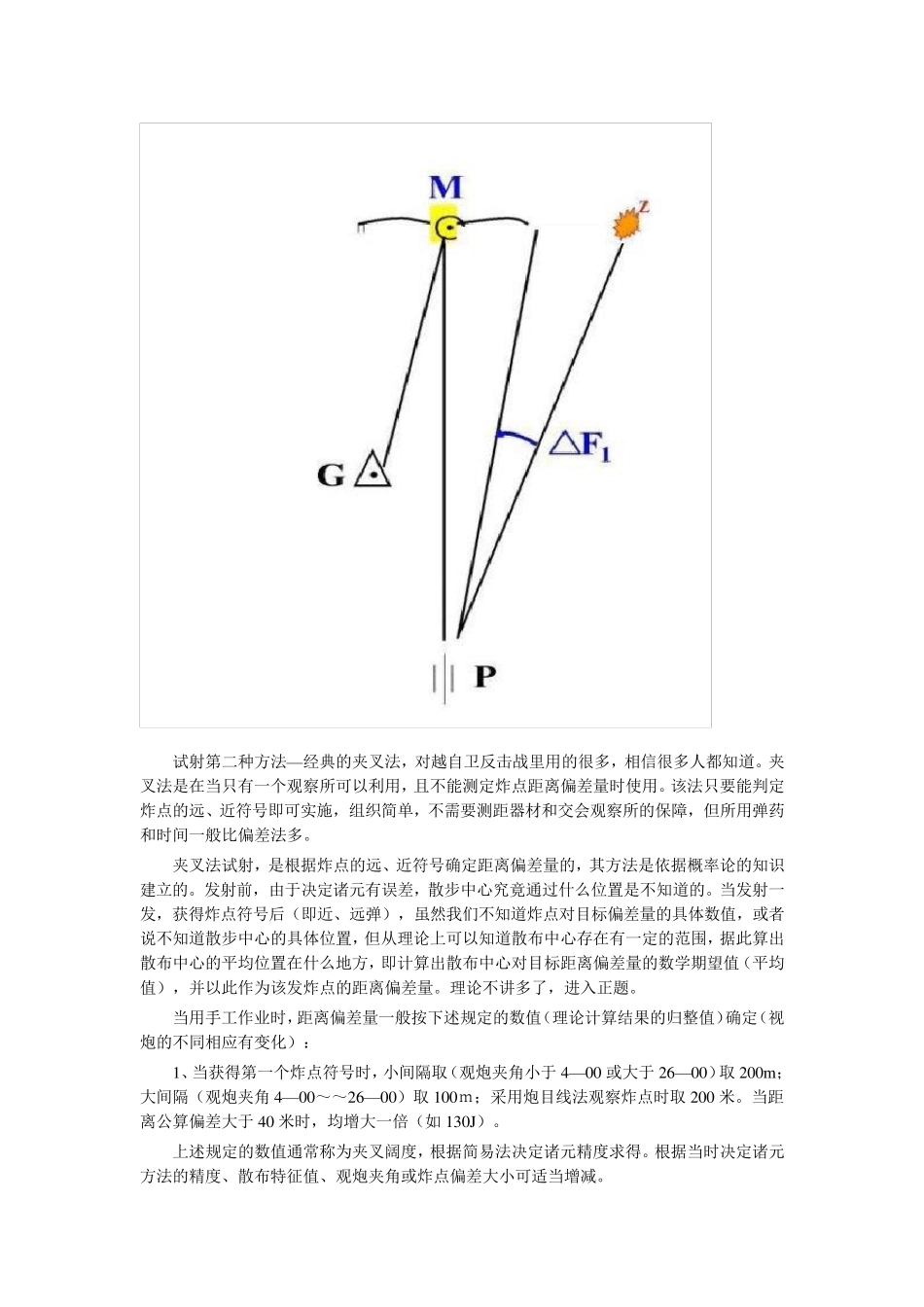 炮兵射击法则的原理和发展历程_第3页