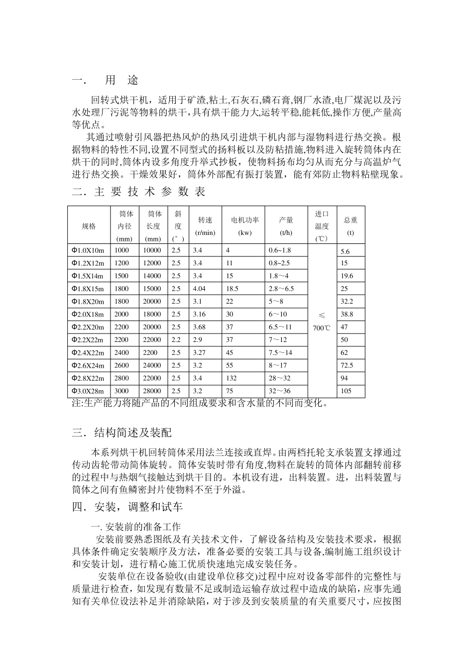 烘干机说明书_第3页