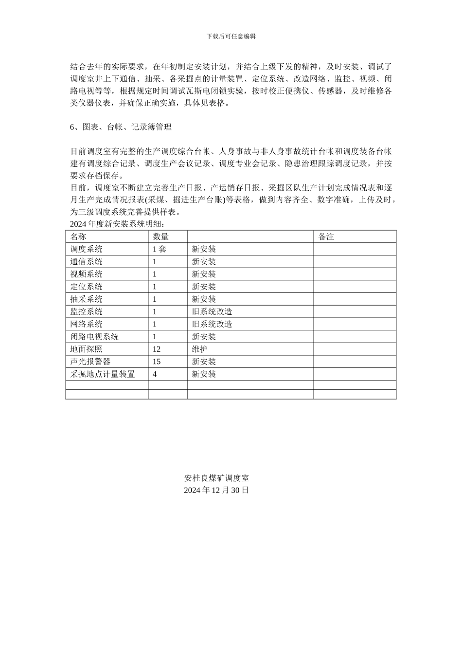 调度室2024年度工作总结_第2页