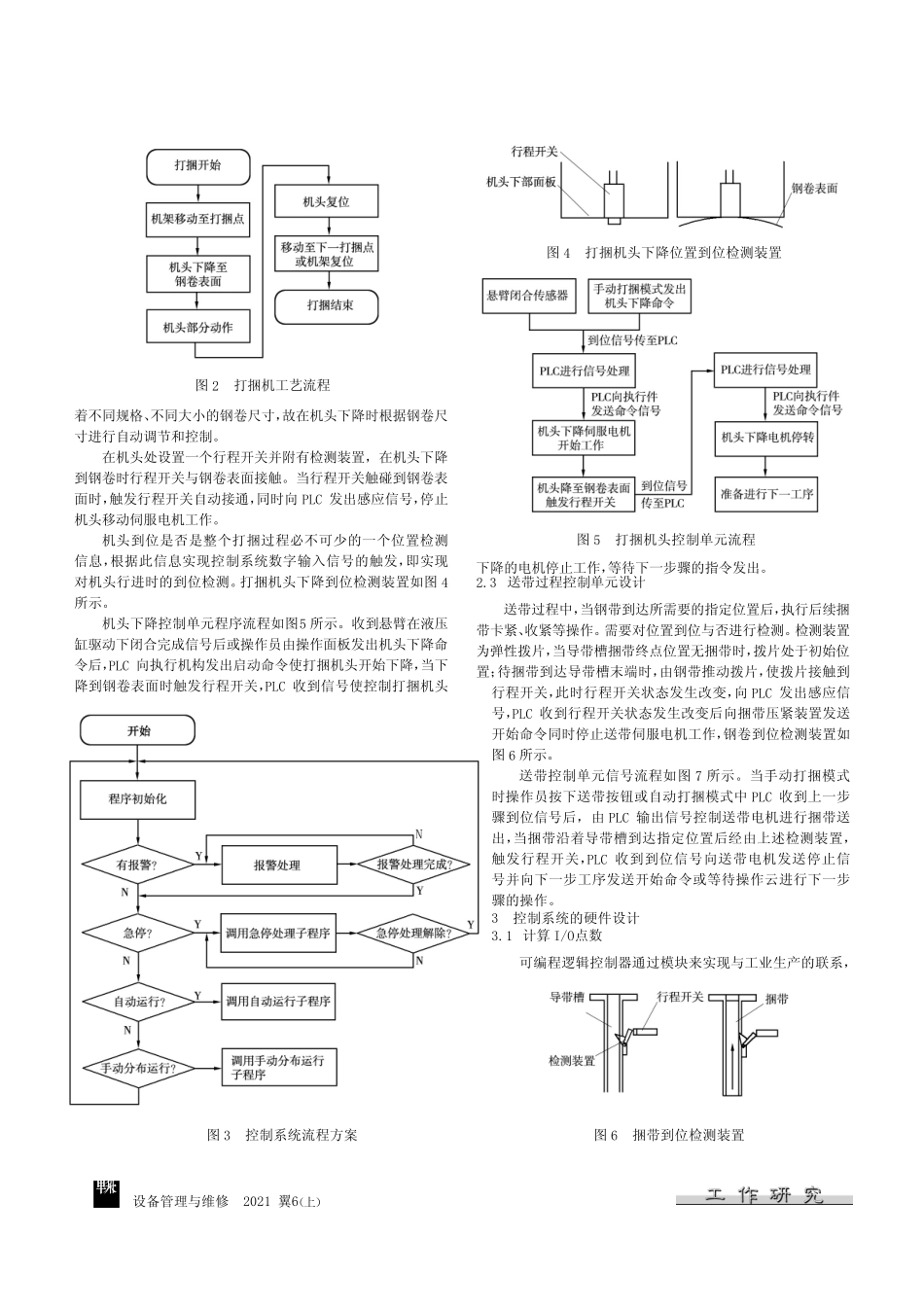 基于PLC的钢卷自动打捆机控制系统设计_第2页