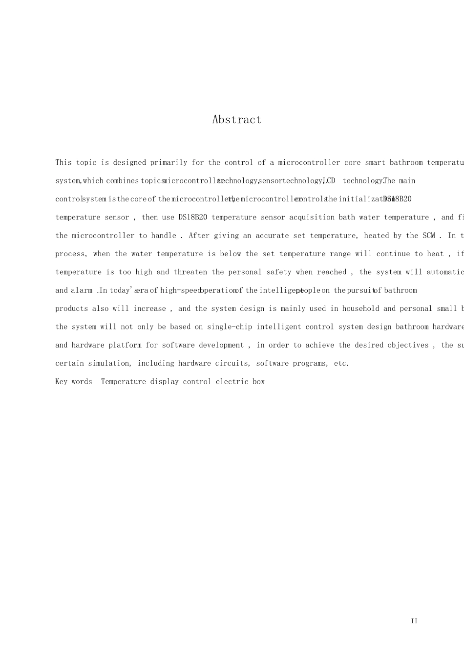 基于单片机的智能浴室设计_第2页