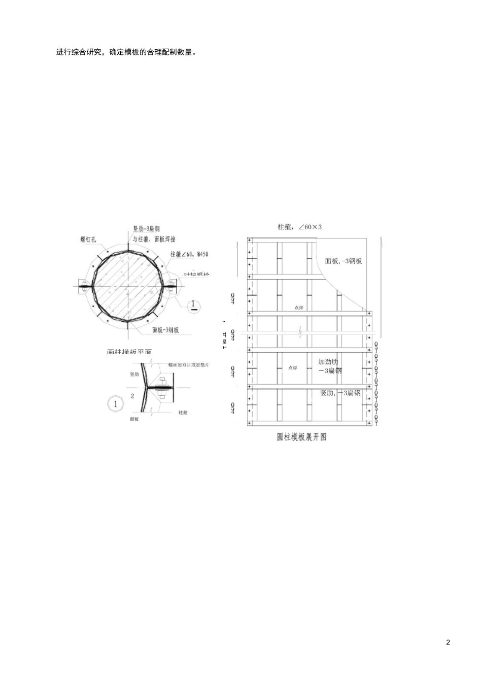 圆形柱子模板_第2页
