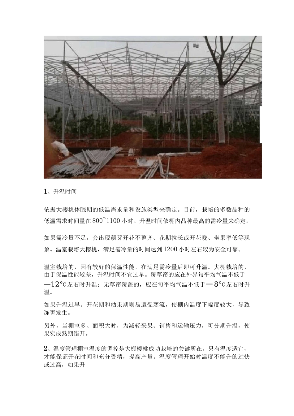 大棚樱桃管理技术要点_第2页