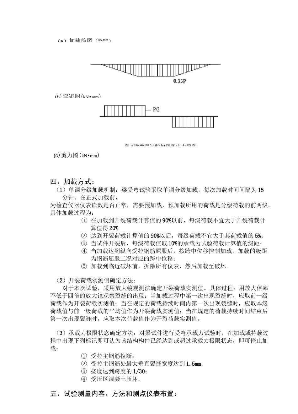 适筋梁受弯破坏试验设计方案_第3页