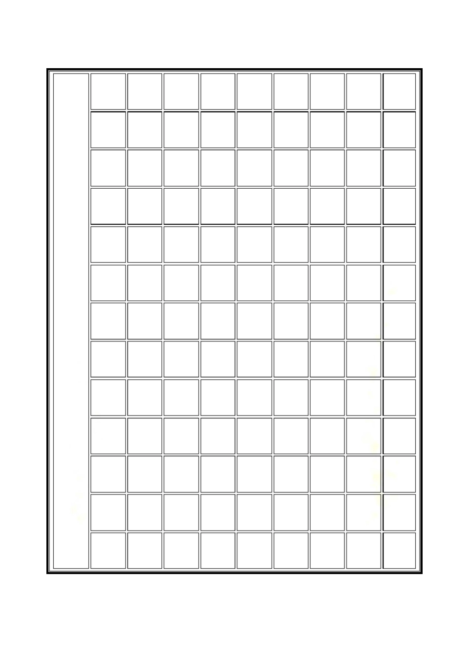 硬笔书法方格纸(A4纸打印)_第2页