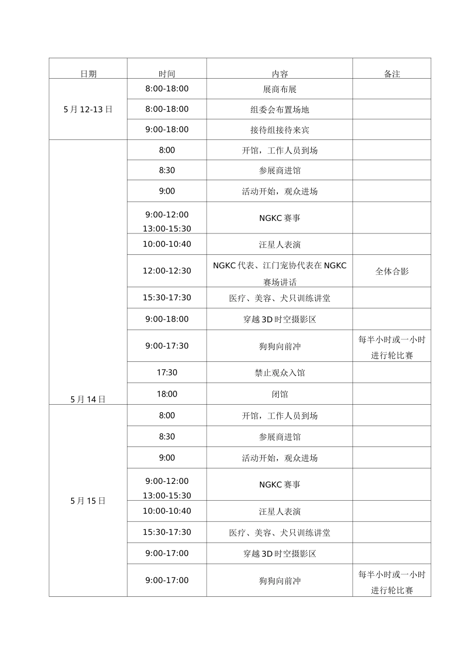 宠物嘉年华招商方案_第3页