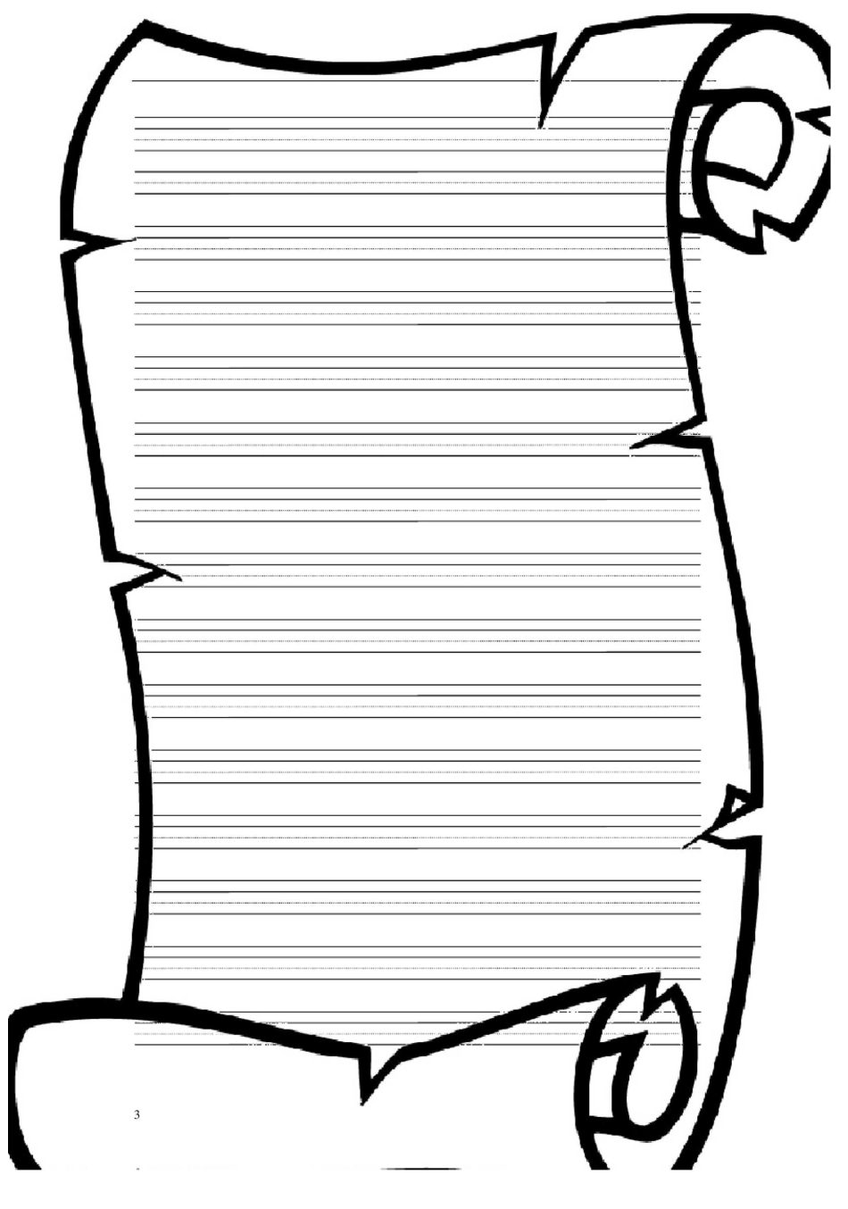 英语四线格直接打印版本_第3页