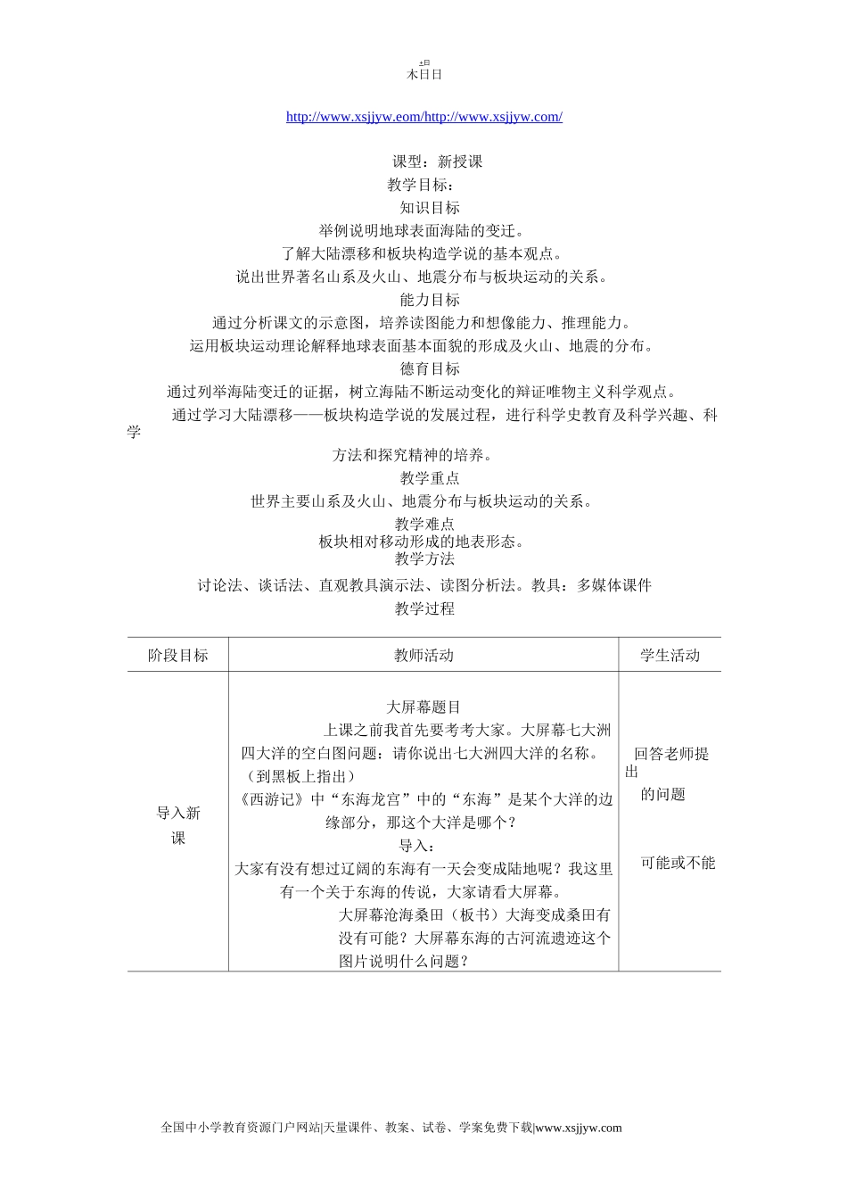 海陆变迁习题_第2页
