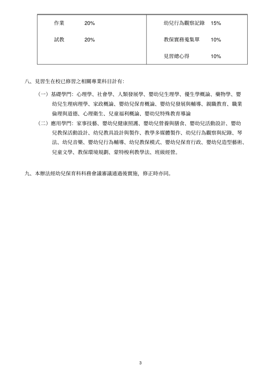 新生医护管理专科学校幼儿保育科_第3页