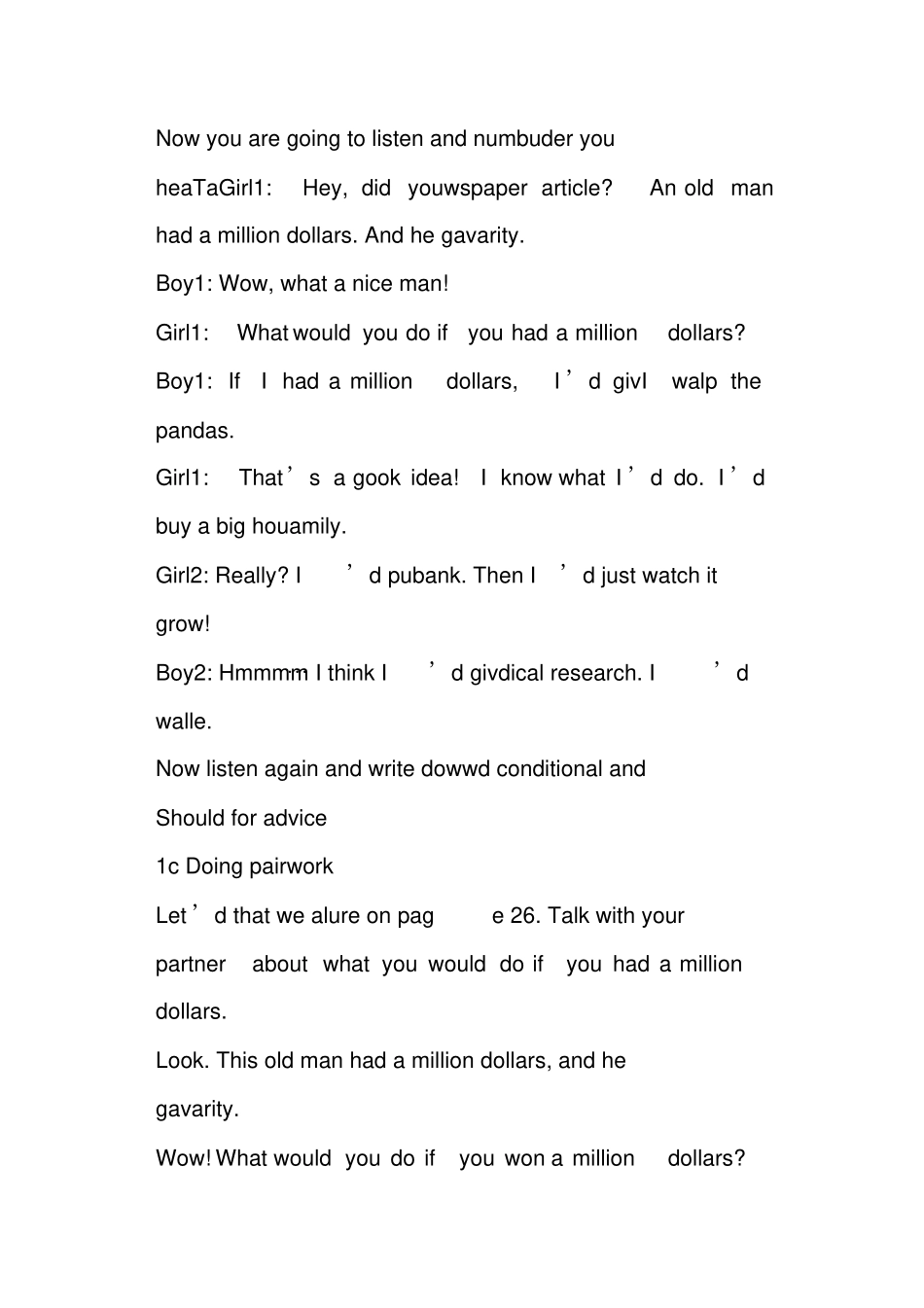 新目标Unit4Whatwouldyoudo-教学设计_第3页