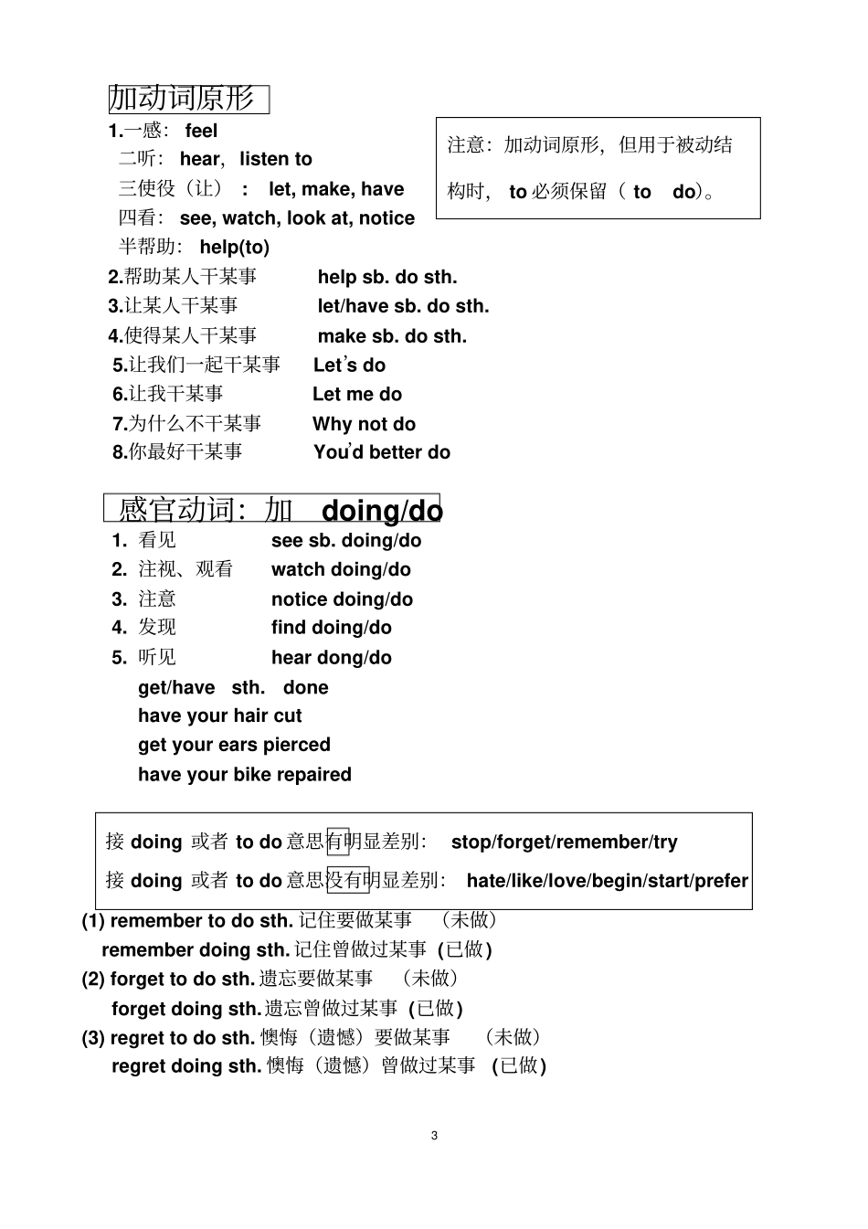 新目标九年级英语固定搭配总结_第3页