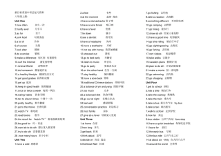 新目标英语中考总复习资料分析