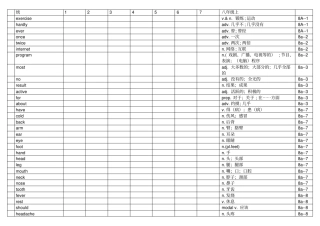 新目标英语八年级上册单词汇总打印背诵终身难忘版