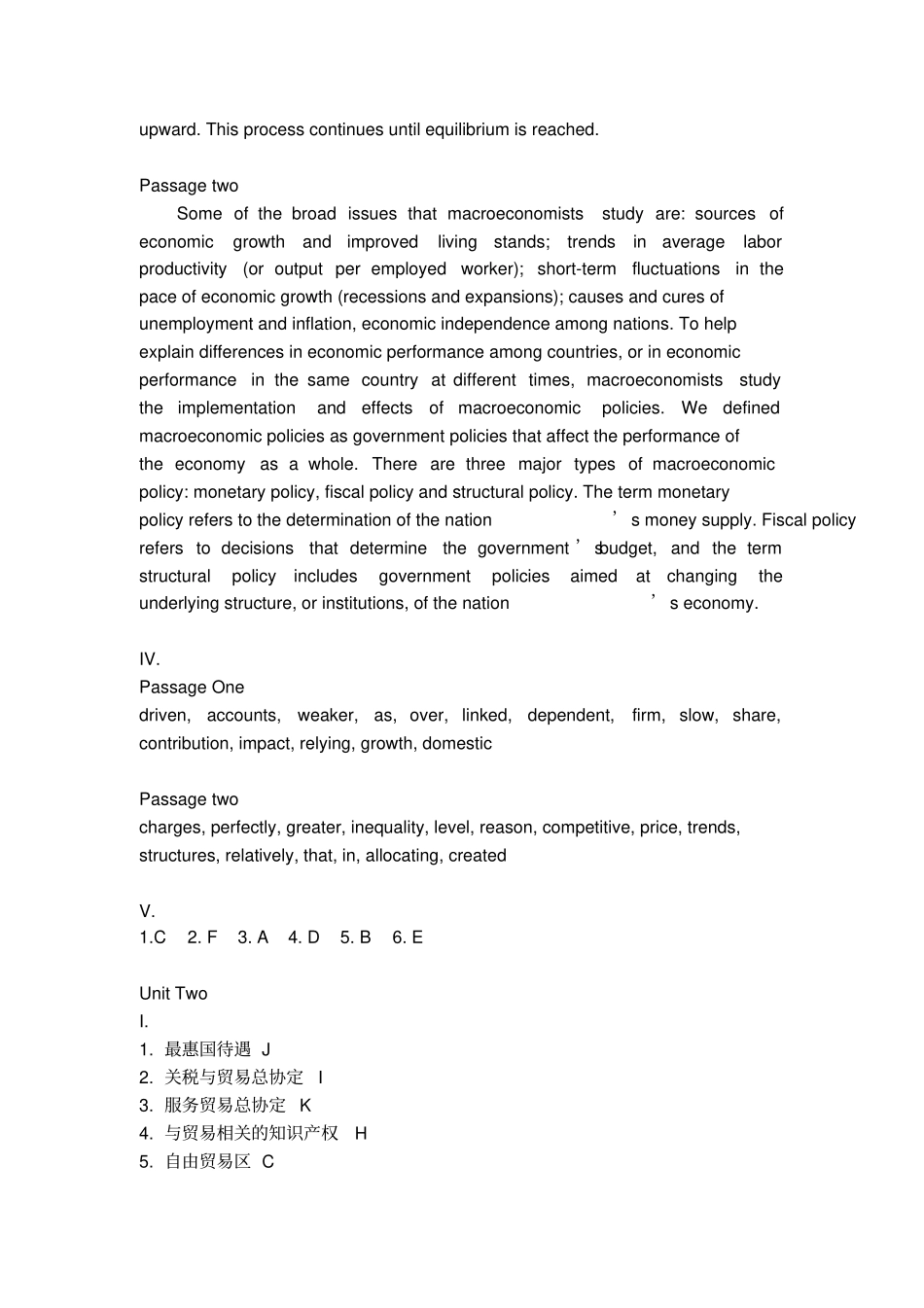 新编商务英语阅读教程第二版练习参考答案_第3页