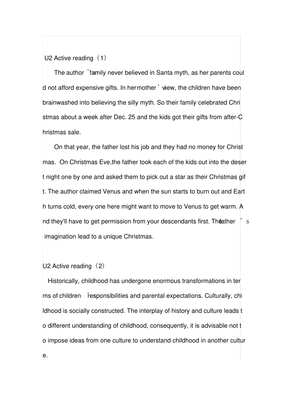 新课标大英三Summary_第2页