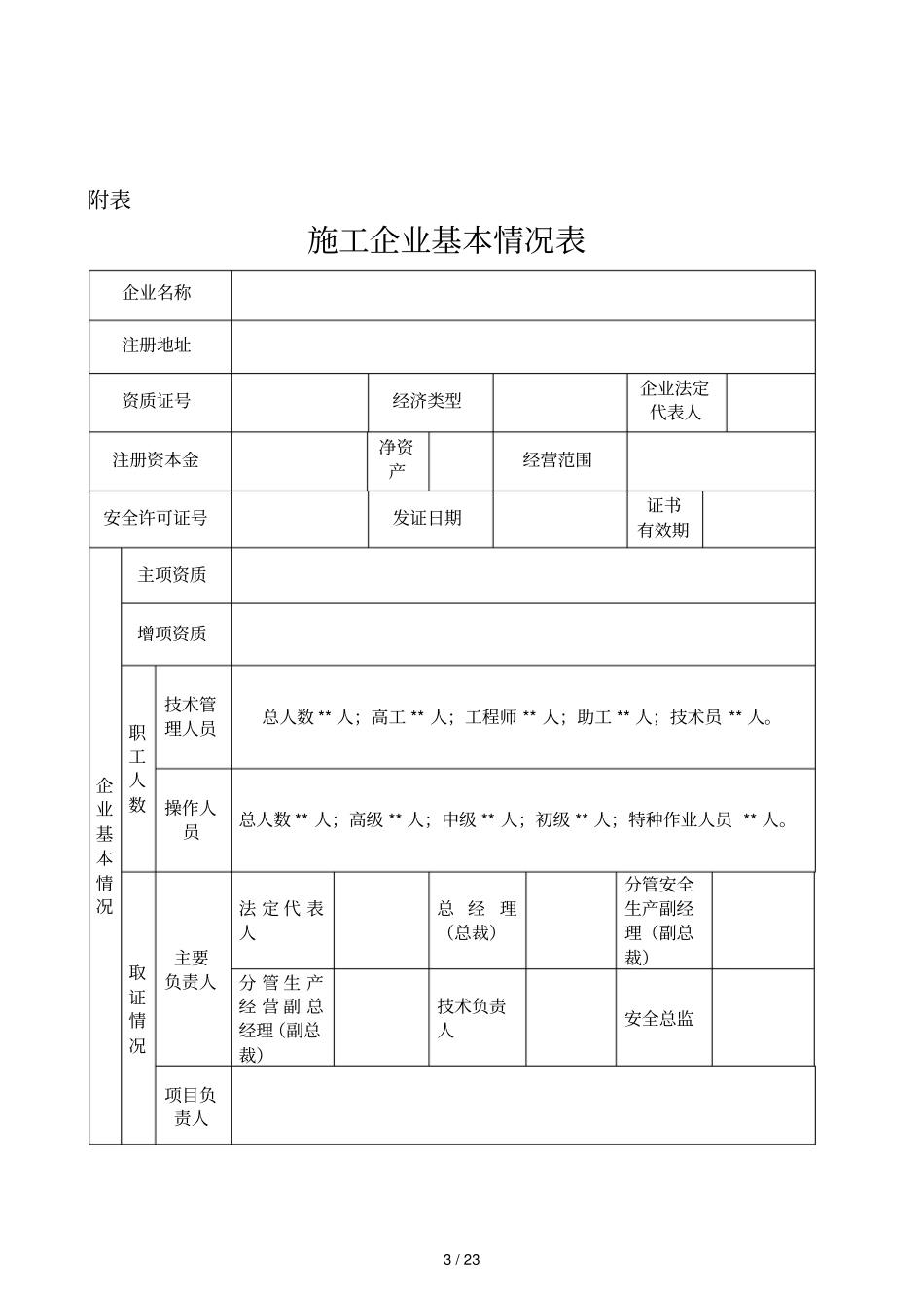 施工企业安全生产自评报告_第3页