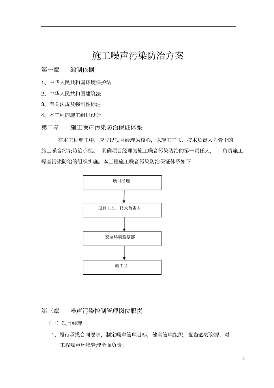 施工噪声污染防治实施方案已完成_第3页