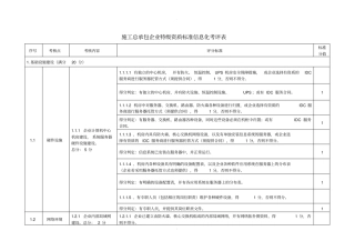 施工总承包企业特级资质标准信息化考评表20110627