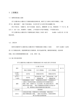 施工管理工作报告-样本
