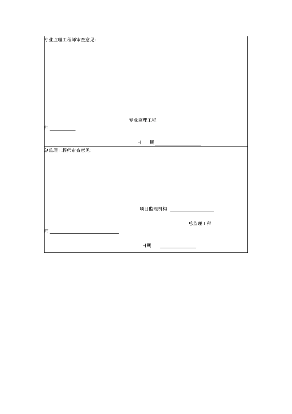 施工组织设计方案报审表汇总_第2页