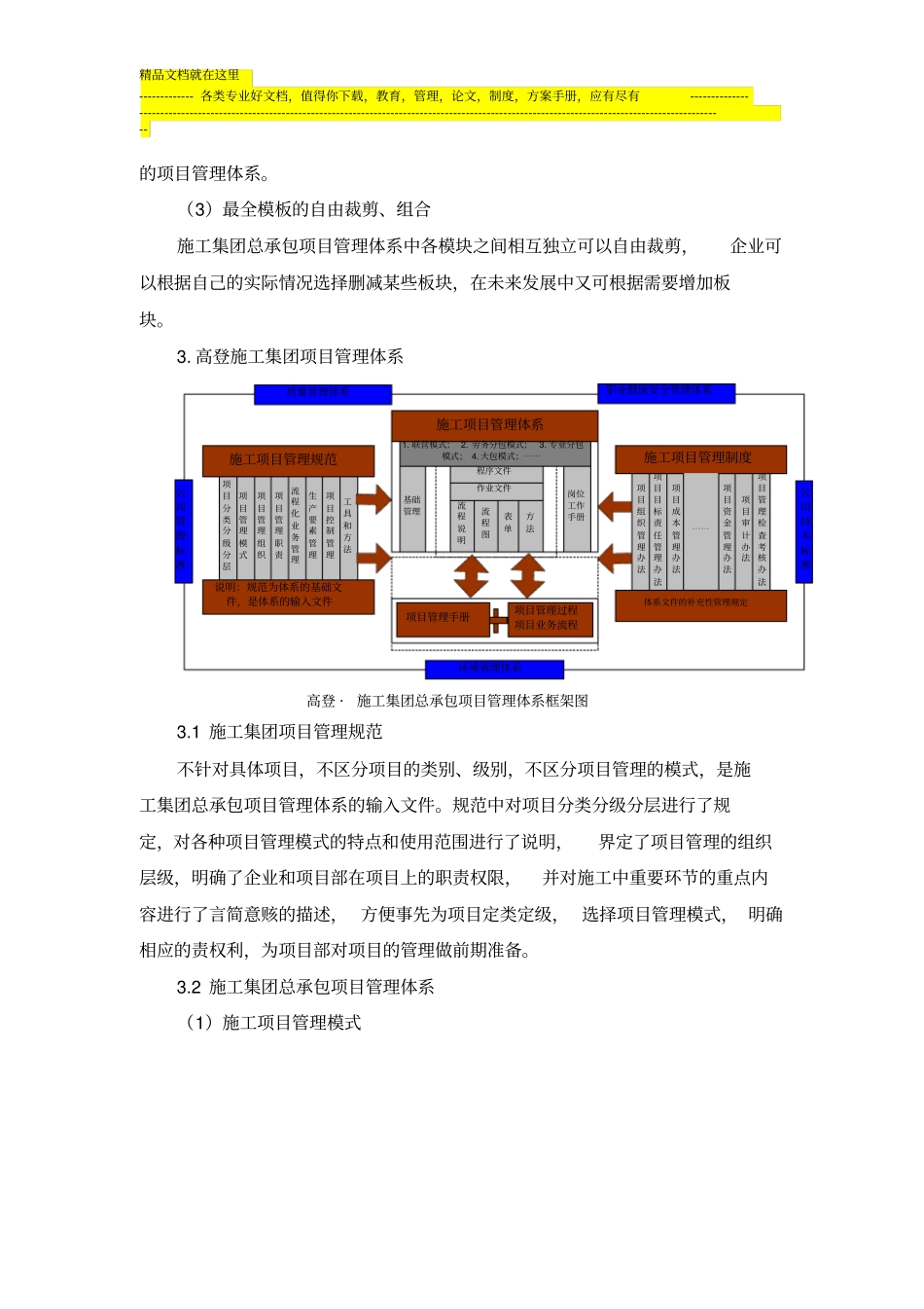 施工集团总承包项目管理体系_第2页