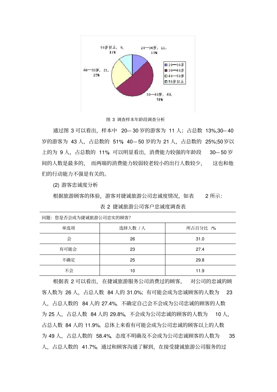 旅游企业顾客忠诚的问卷调查_第3页