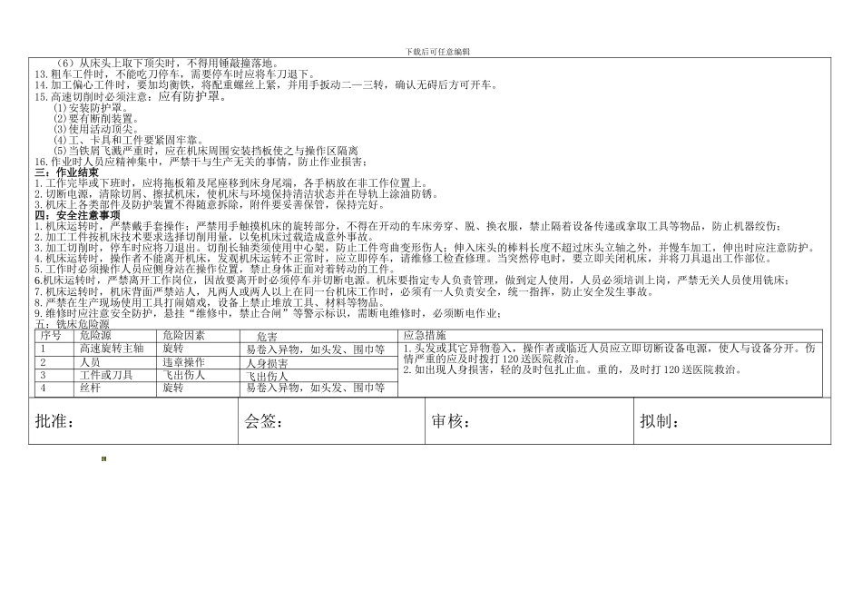 车床安全操作规程-130713._第3页