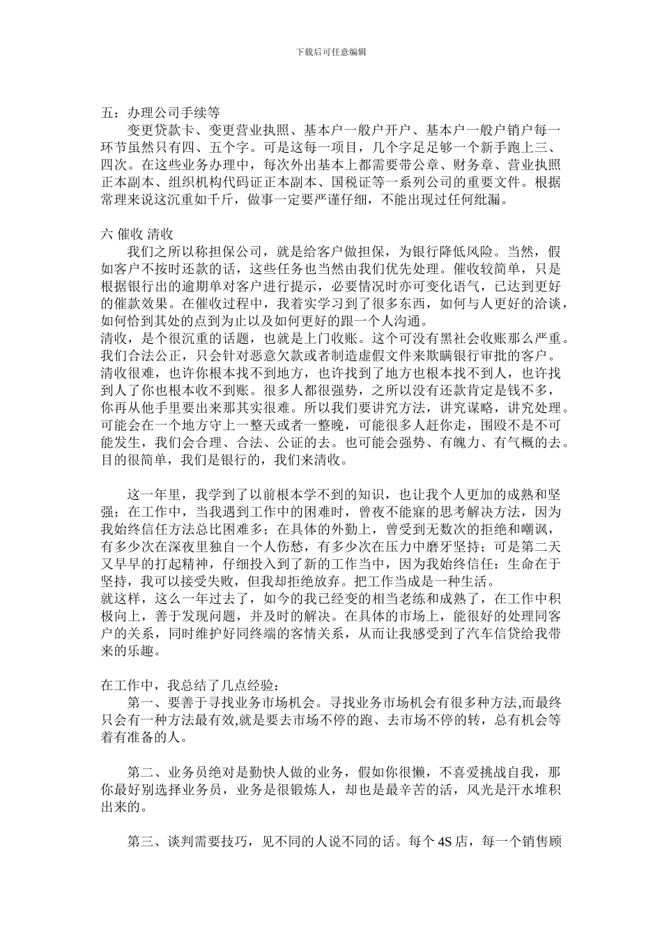 车贷行业年终总结报告_第2页