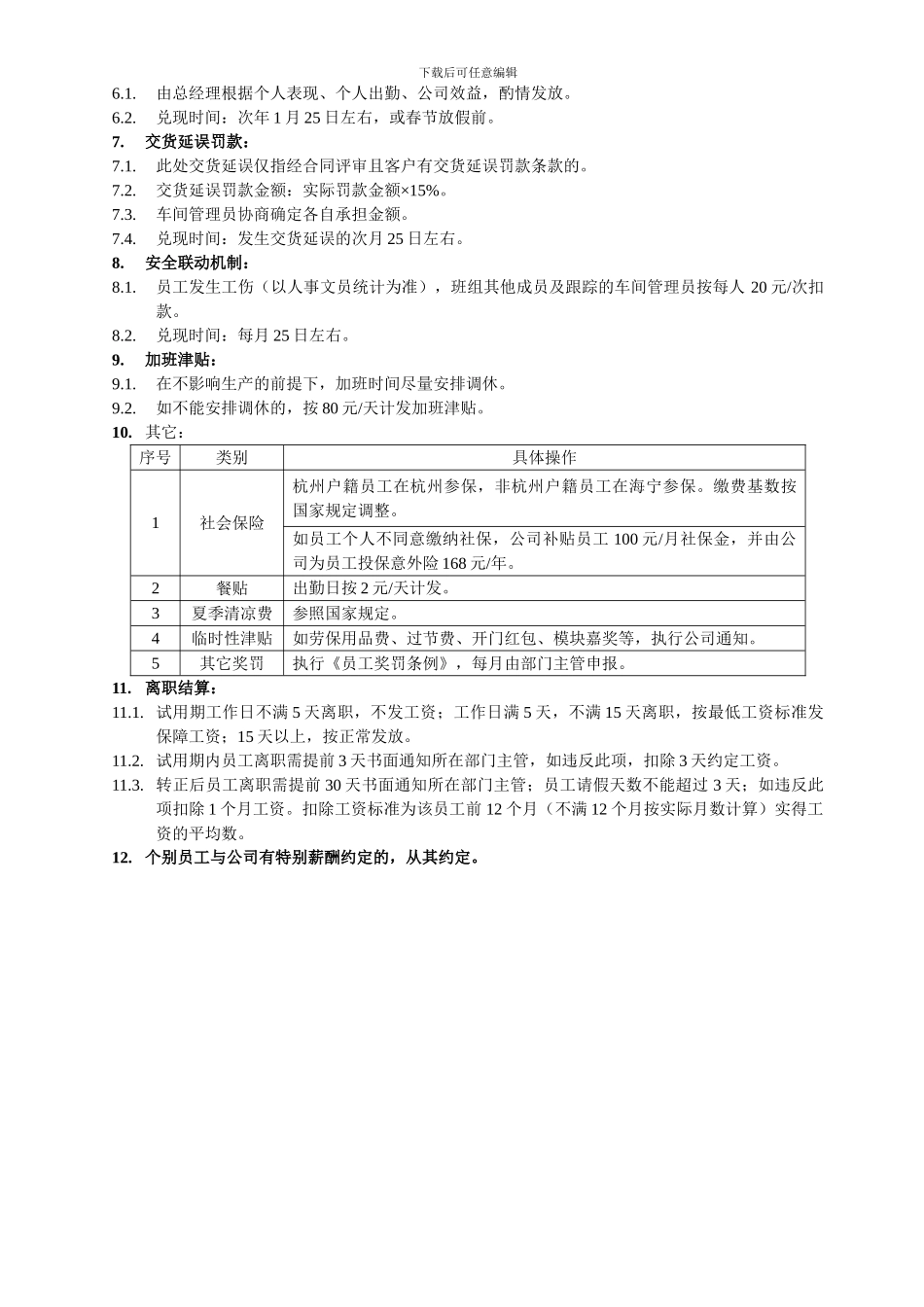 车间管理员绩效薪酬管理办法_第2页