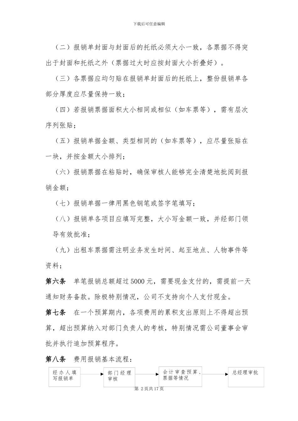 达飞北京-费用报销制度-ZD13D_第2页