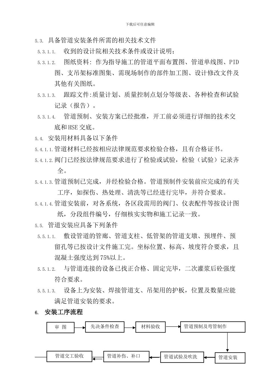 ()工艺管道施工方案_第2页