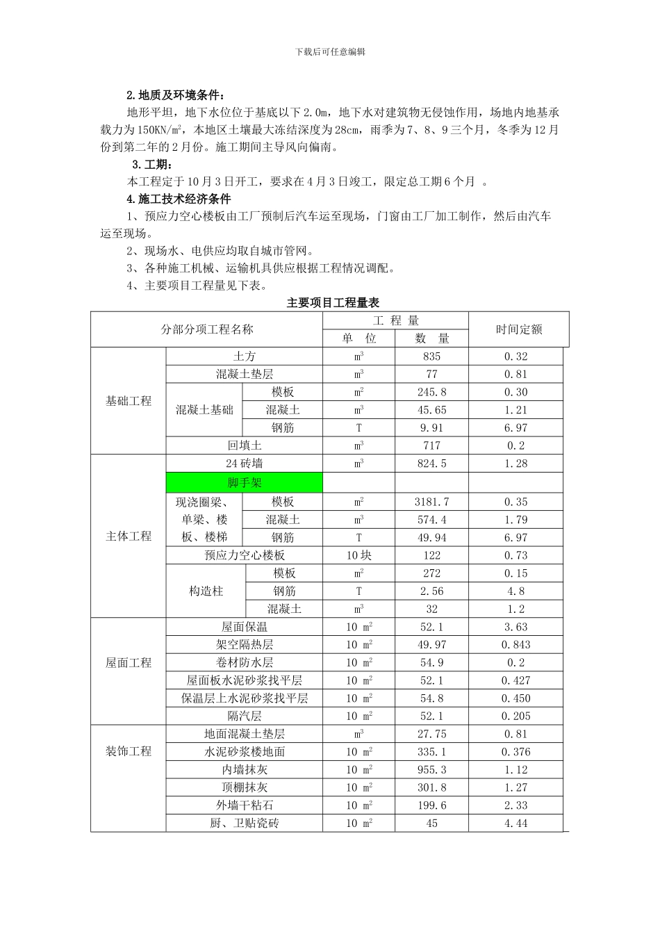 0114081-2-3施工组织设计任务_第2页