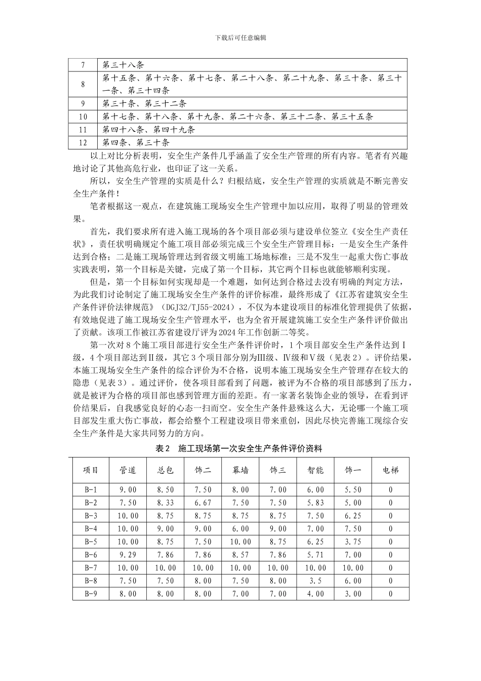 02浅析施工项目安全生产条件——李钢强_第2页